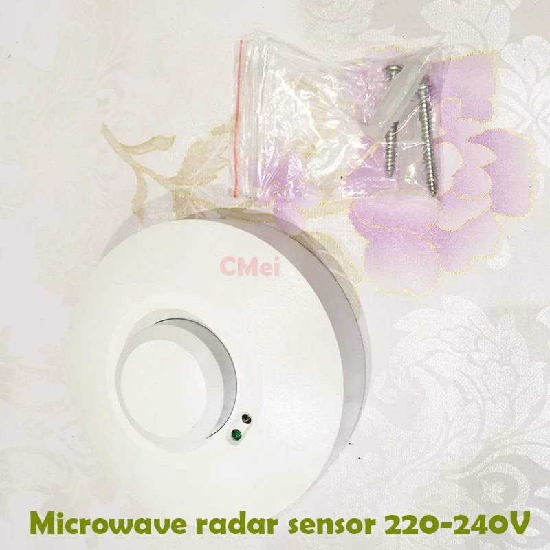 Новый светильник с датчиком движения 220 В 1200 Вт|sensor light switch|sensor pir 220vmicrowave sensor switch |