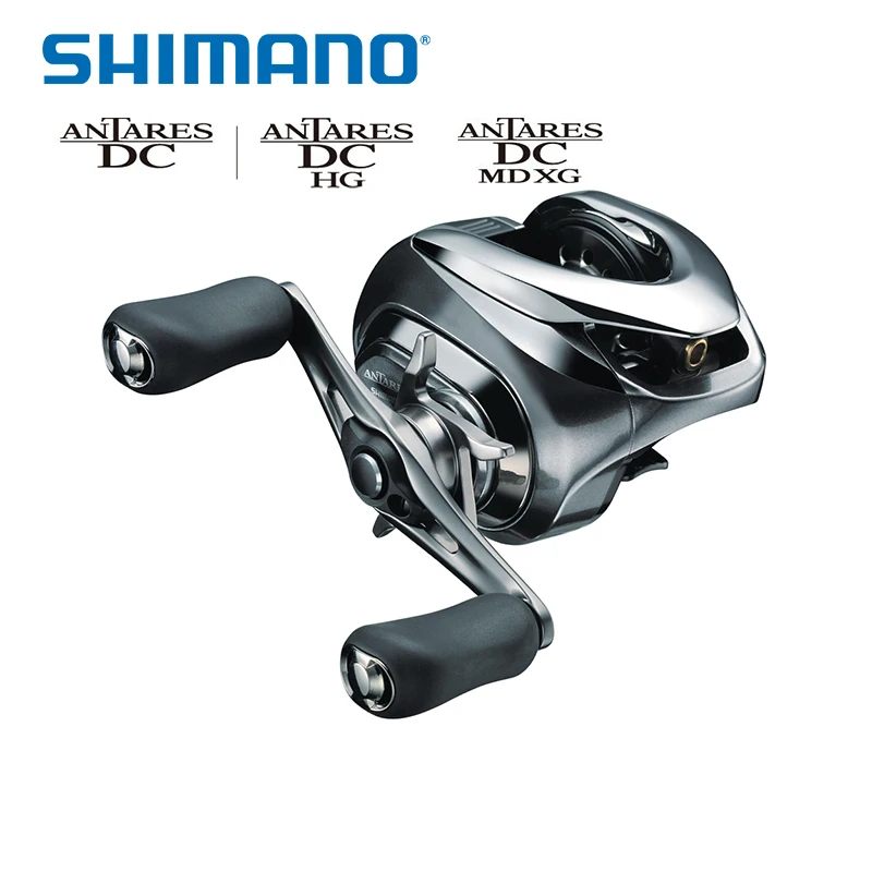 

SHIMANO ANTARES DC HG/MD XG 7.4:1 7.8:1 Gear Ratio 5kg MAX DRAG MGL III Spool Baitcasting Saltwater Fishing Reel Casting Reel