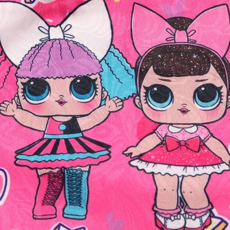 Платье для девочки с рисунком из мультфильма сюрприз платье принцессы без