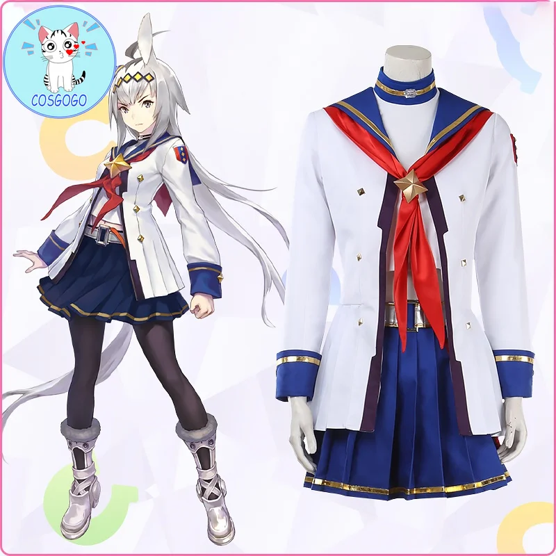 

COSGOGO Umamusume:Pretty Derby Oguri Cap Battle Suit Lovely Uniform Cosplay Costume Halloween Party Outfit For Unisex 2021 NEW