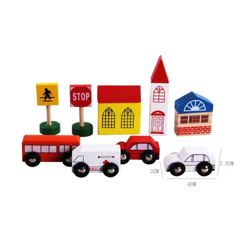 40 шт. городские железные дороги дорожное движение сцена состав тематические