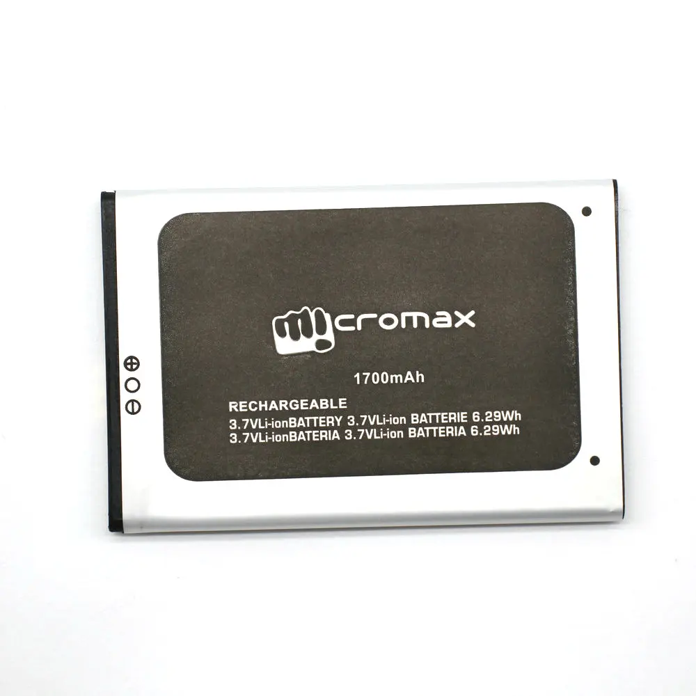 1 шт. Высококачественная новая оригинальная батарея Micromax Q333 для мобильного телефона в наличии + код отслеживания