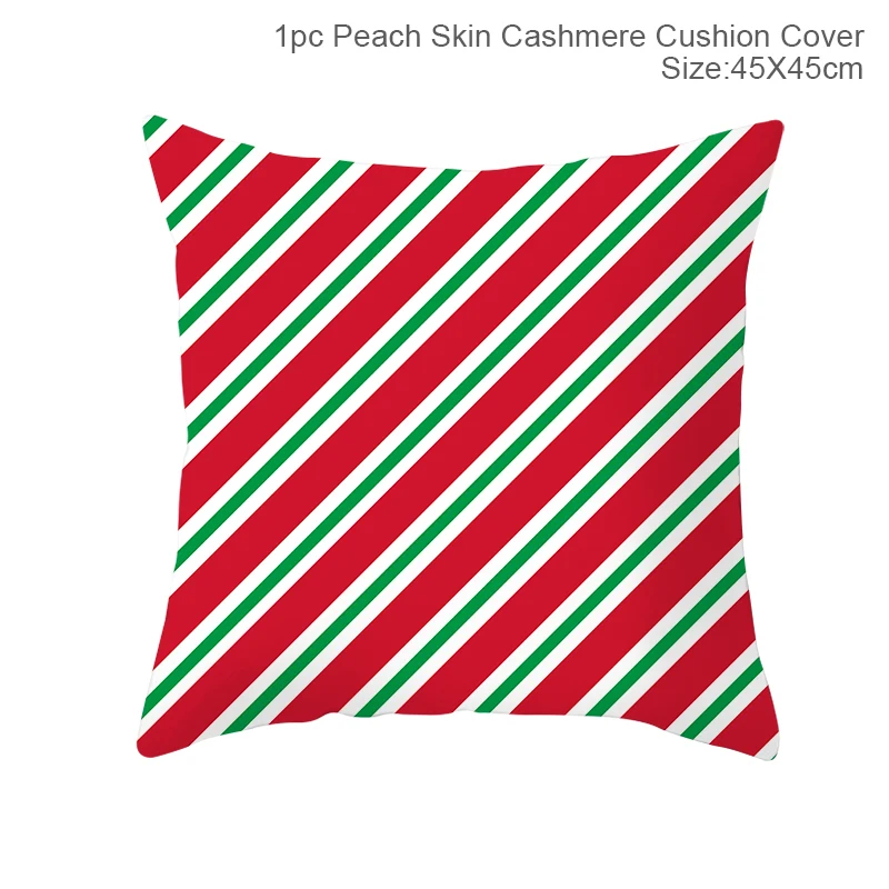 Xmas cushion cover33 Christmas Cushion Covers Merry Christmas Decorations for Home Noel Christmas Gifts Navidad Xmas Cristmas DecorNew Year - Цвет: Xmas cushion cover33