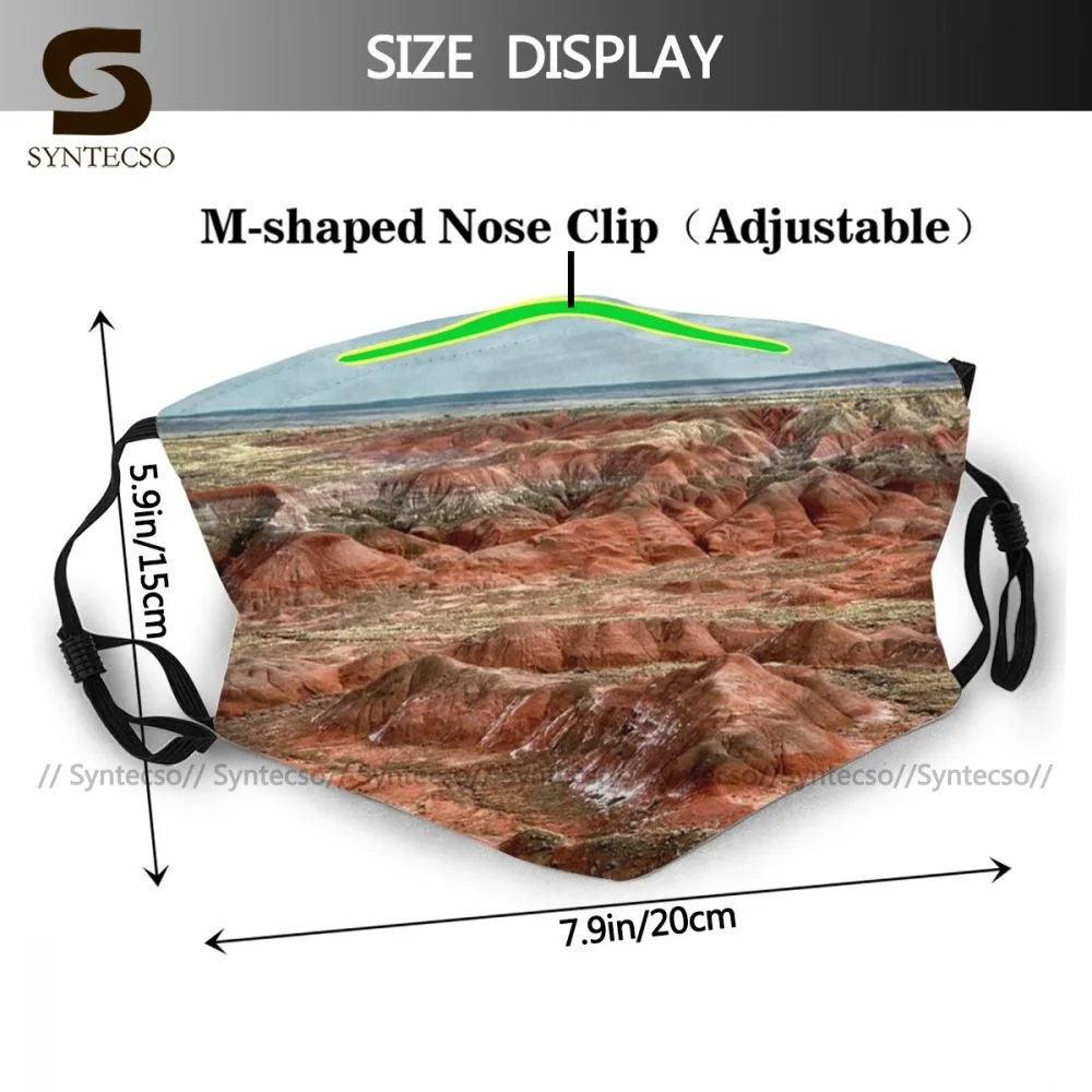 Уникальная Защитная окрашенная маска для лица Desert Аризона забавная взрослая