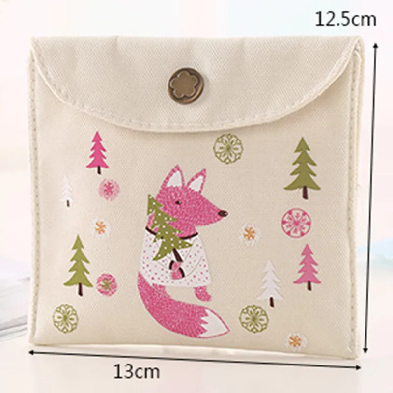 2021 холщовые гигиенические прокладки для девочек подгузники салфетки сумка