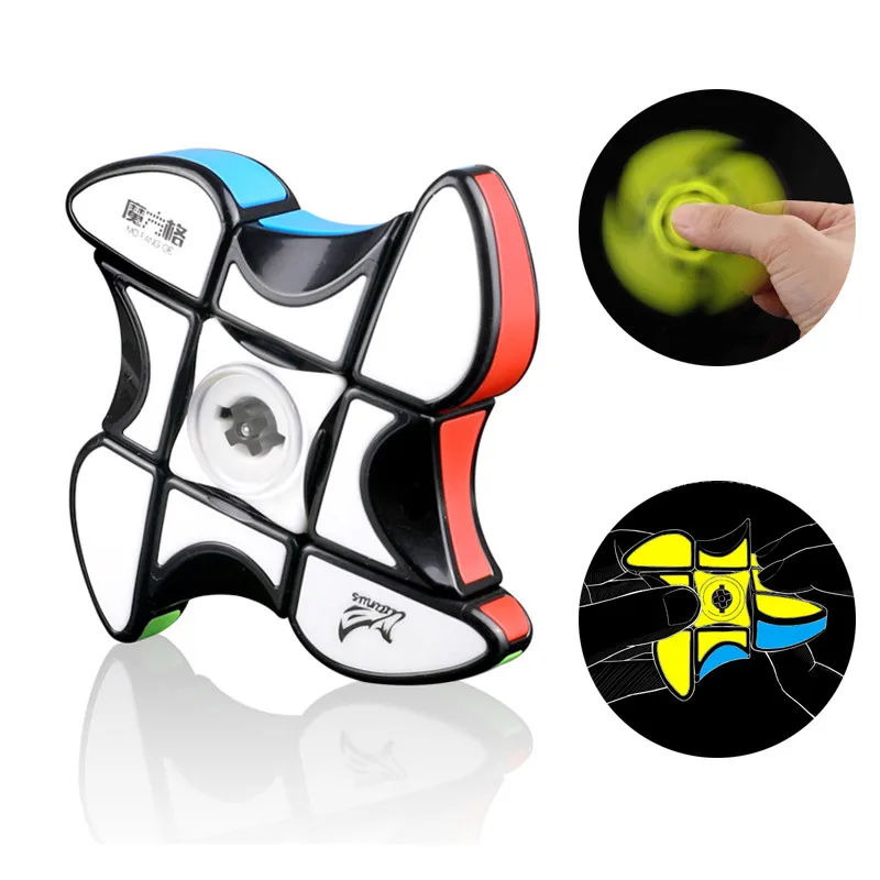 

Upgrade Anti-stress Speed 133 Fingertip Spinner Fidget Cube Relieves Hand Puzzle Stress Fingers 1x3x3 Twist Gyro Hand Spinner Pu