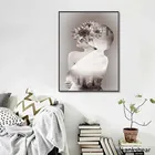 Литературный стиль модная женская Картина на холсте настенные картины для гостиной холст для домашнего декора Posetrs и принты