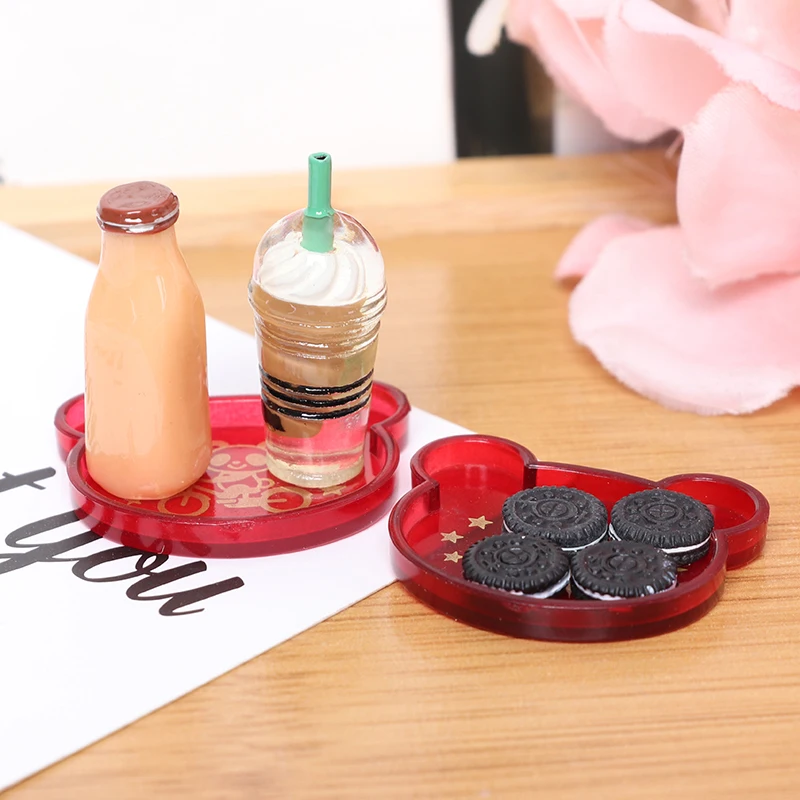 Полимерная мини бутылка для Кофе напитки печенье ролевые игры Кухня Еда Blyth куклы