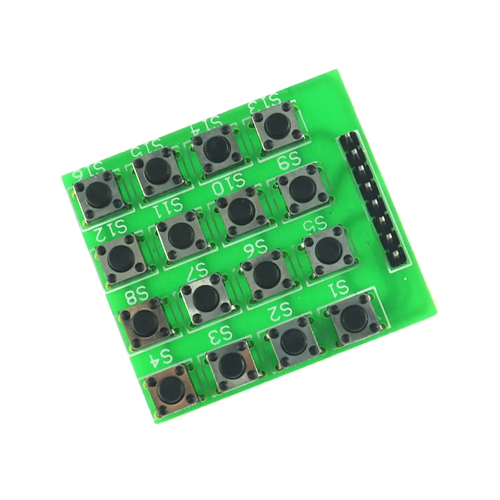 Матрица 8pin 4x4 4*4 16 кнопок клавиатура макетная плата модуль MCU для набора сделай сам