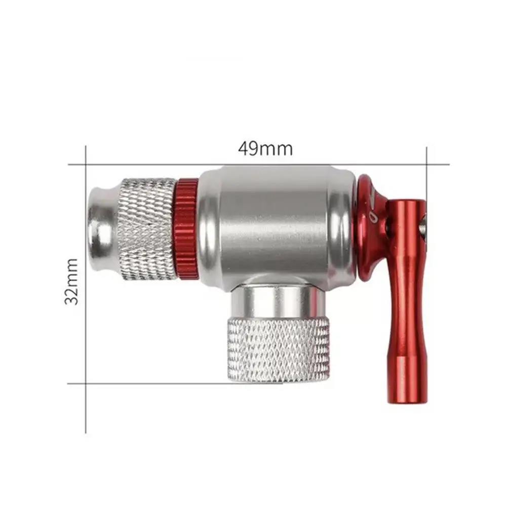 HiMISS мини насос для велосипедных шин из алюминиевого сплава CO2 надувная труба
