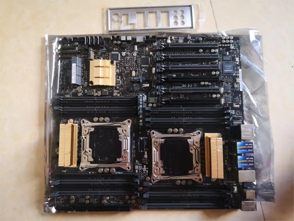 Z10PE-D16 WS Серверная материнская плата DDR4 поддержка памяти E5-2600 V3 V4 используется 90% Новинка