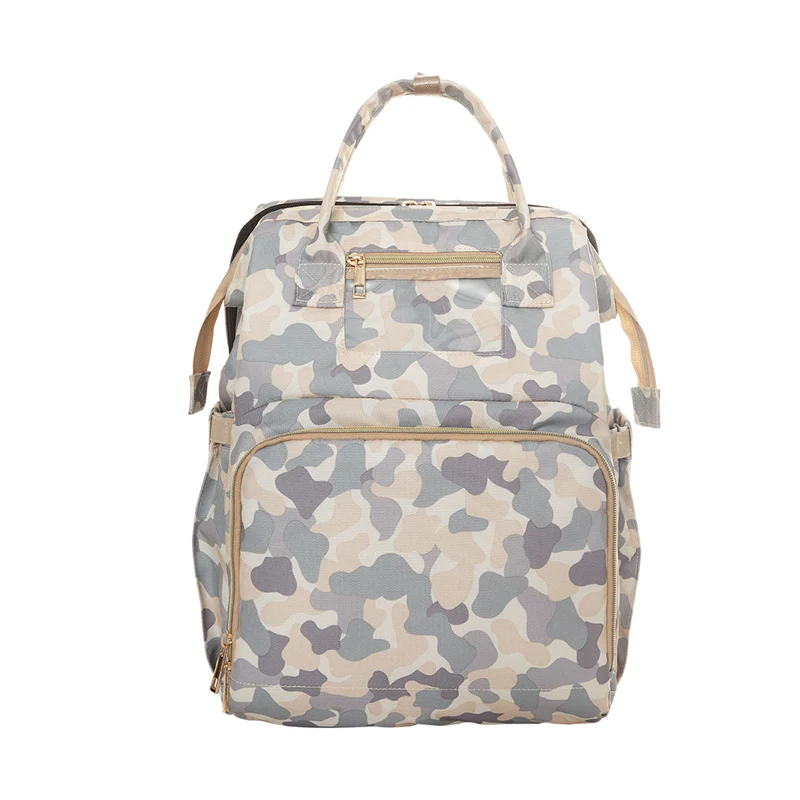 Mochila de viaje de gran capacidad para mam&aacute;, bolso de lactancia, para cambiar pa&ntilde;ales, para el cuidado del beb&eacute;, 1 ud.-2