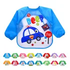 Нагрудник детский непромокаемый, с длинным рукавом