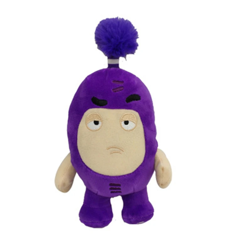 

8Pcs/Set Anime Oddbods Plush Toy Fuse Pogo Bubbles Slick Zeke Jeff Stuffed Dolls Cute Cartoon Peluche Toys For Kids Gift
