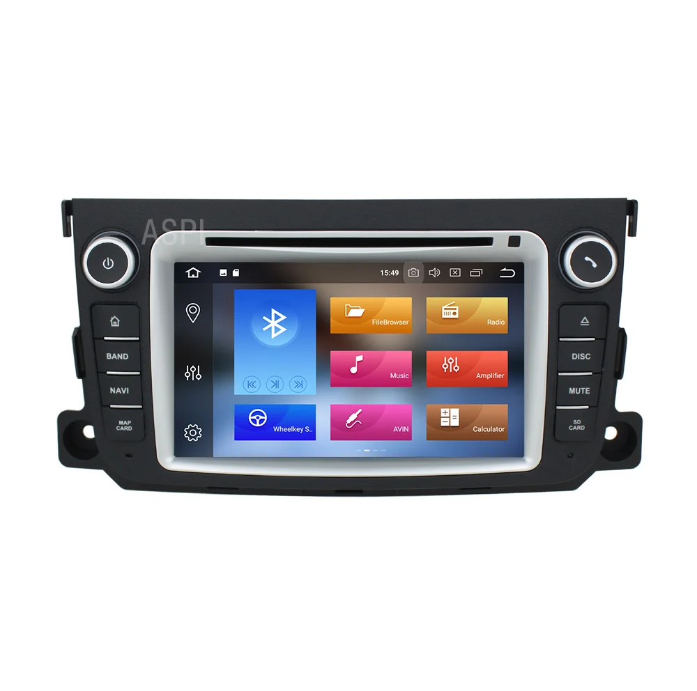 4G Android 8 0 автомобильный DVD плеер для Mercedes/Benz Smart Fortwo 2011 2014 двойной DIN Автомобильный