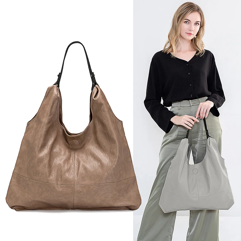 Женские сумки из мягкой овечьей кожи вместительные Сумки натуральной модные