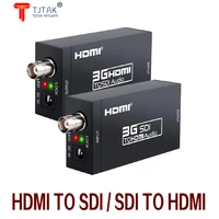 tjtak 3g hdmi compatible to sdi converter sdi adapter audio hd sdi3g sdi adapter bnc 1080p dac converter for monitor hdtv