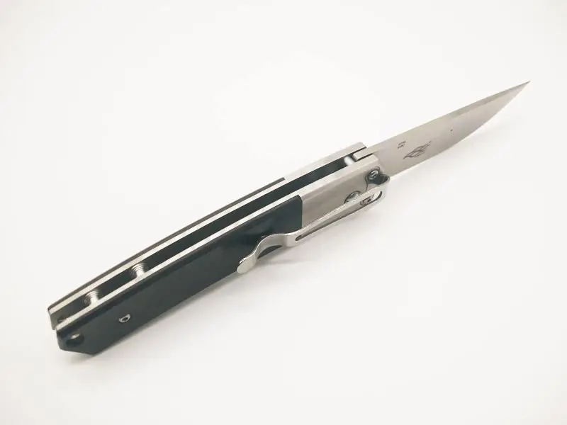 58 60HRC gango G7362 G7361 WD1 WD2 440C лезвия деревянной ручкой складной Ножи выживания