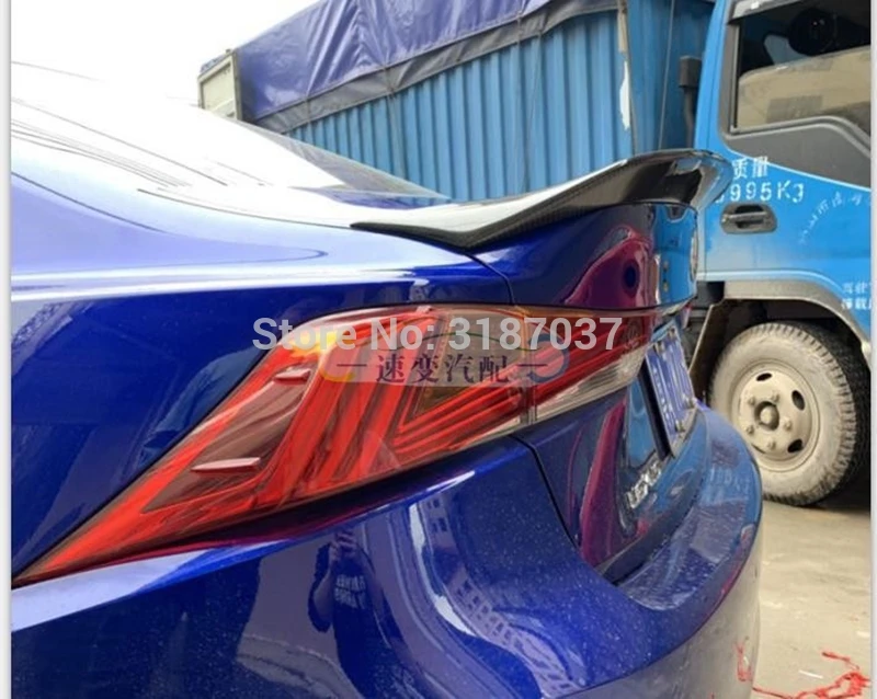 Для Lexus IS200 IS250 IS350 IS300 AWD/IS200T 2014-2018 углеродное волокно задний спойлер на крыло крышу