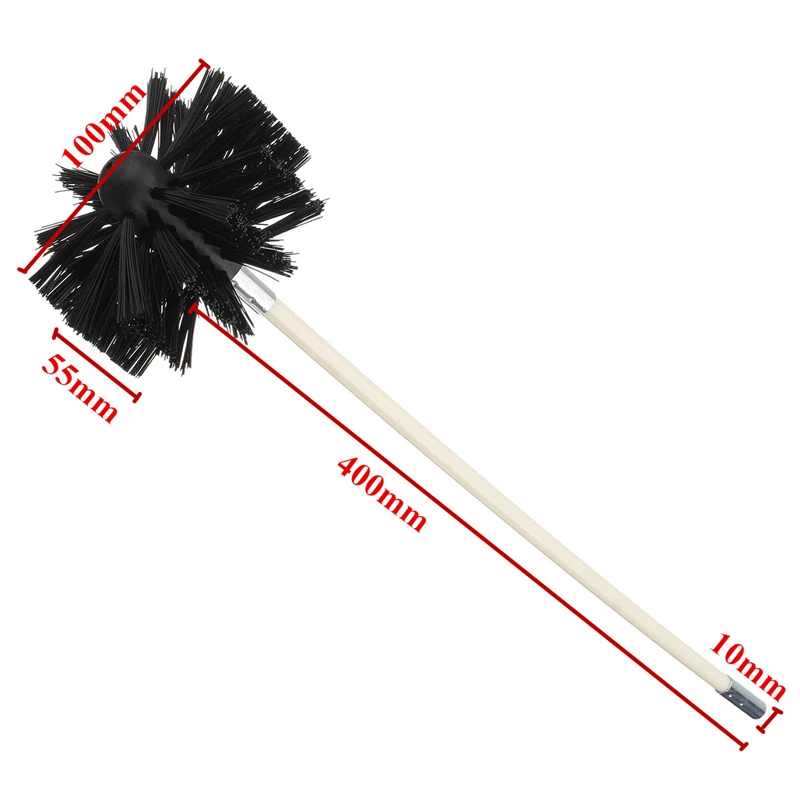 Drill Chimney Cleaning Brush Rotary Sweep System Flexible Pipe Rod Fireplace for Electric | Инструменты