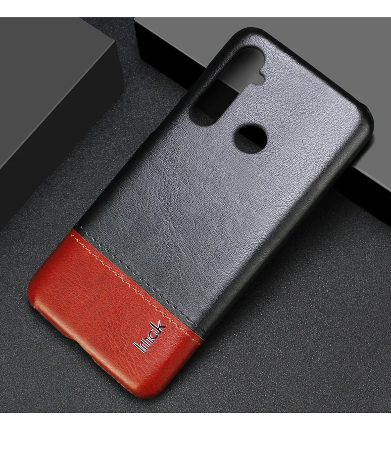 Realme 5Pro защитный чехол iMAK лаконичная кожа для Funda Oppo Realme 5 Pro чехол задняя крышка Realme5 Pro Real Me Роскошный чехол