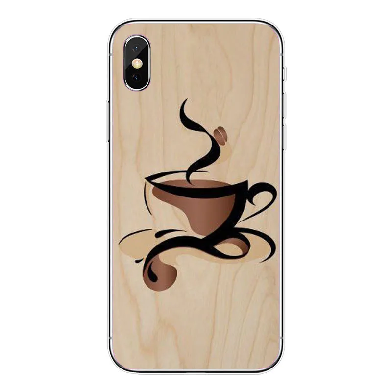 Чехол для телефона Coffee силиконовый чехол iphone XS MAX 7 6S 5C 5s XR X 6 6s 6Plus 8 8plus | Мобильные