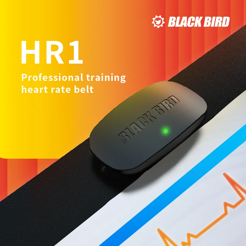 BlackBird HR1 Heart Rate Sensor Support ANT+ Bluetooth Outdoor Sport Heart Rate Monitor Chest Strap Belt for Wahoo Garmin