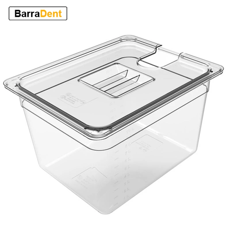 Sous Vide Cooker Container With 3 Sizes 6L 11L 25L For Immersion Circulators Sous-Vide Machine Food Grade PC Material