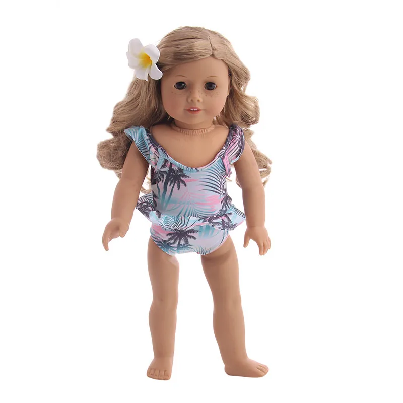 10 американских кукольных аксессуаров купальный костюм для 18 дюймовых кукол и 43