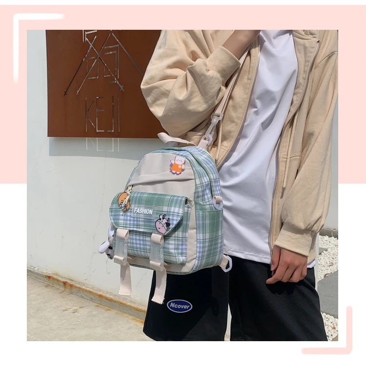 

J3040-новый многофункциональный рюкзак для отдыха, трендовый однотонный рюкзак большой емкости