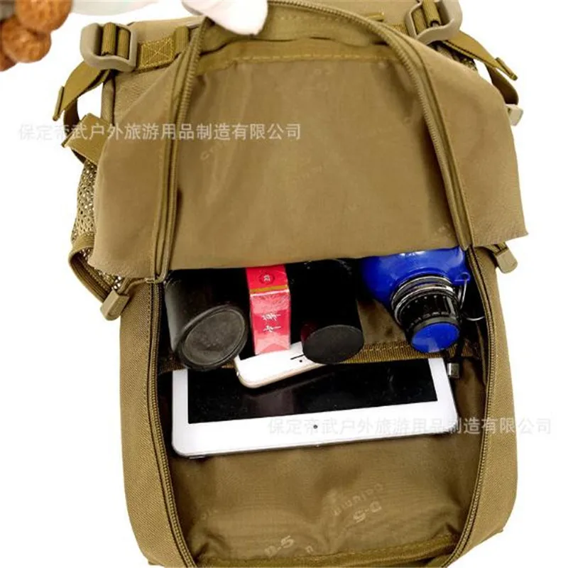 

D5column 9259 Tactical Bag Outdoor Sports Backpack Unisex Hiking Camouflage Nylon Schoolbag Military Bag