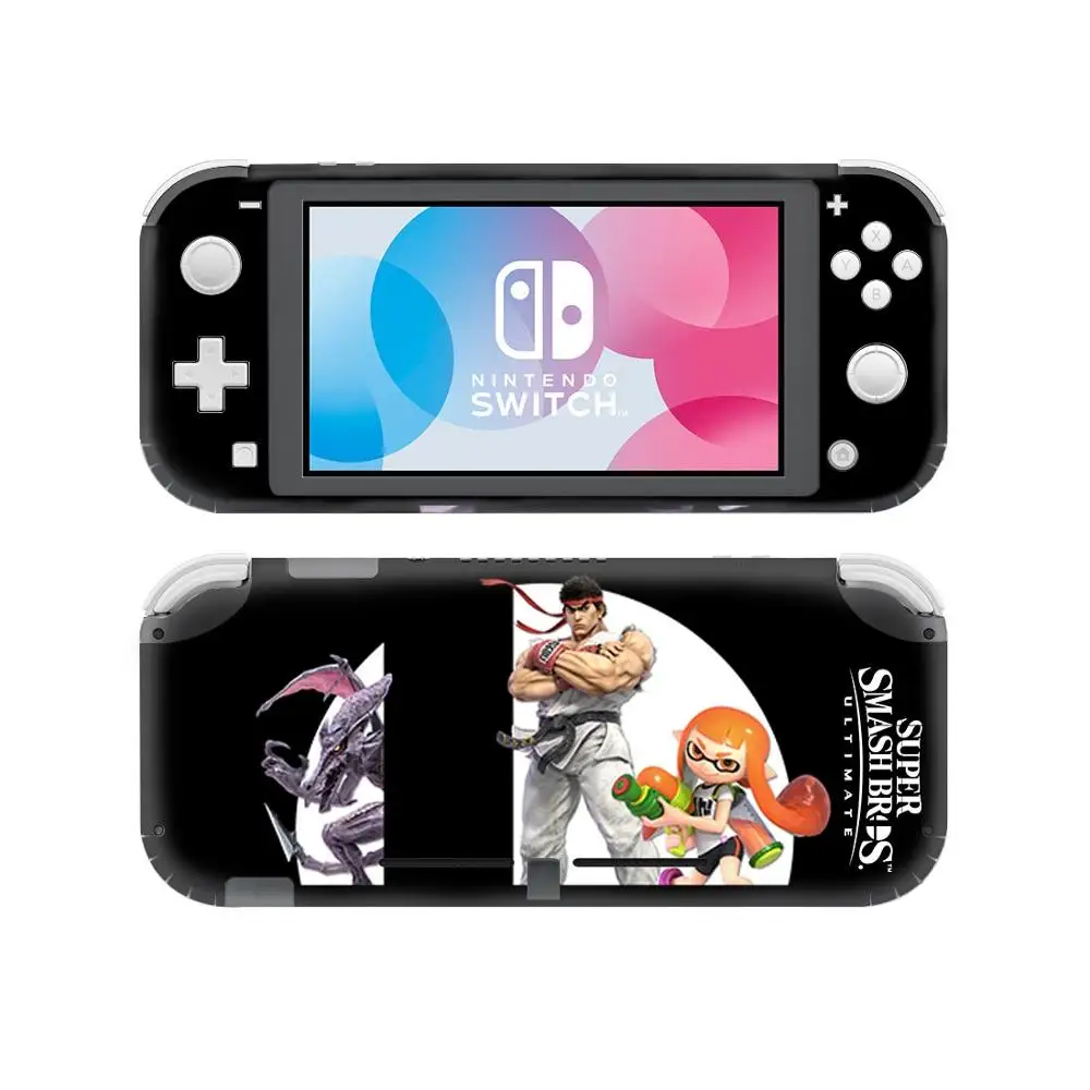 YSNSL0399 Наклейка Super Smash Bro'S из кожи для консоли nintendo Switch Lite Joy-Con, защитная виниловая наклейка выключатель Lite, аксессуары - Цвет: YSNSL0399