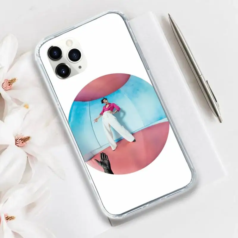 

Harry Styles Phone Case Transparent for iPhone 11 12 mini pro XS MAX 8 7 6 6S Plus X 5S SE 2020 XR