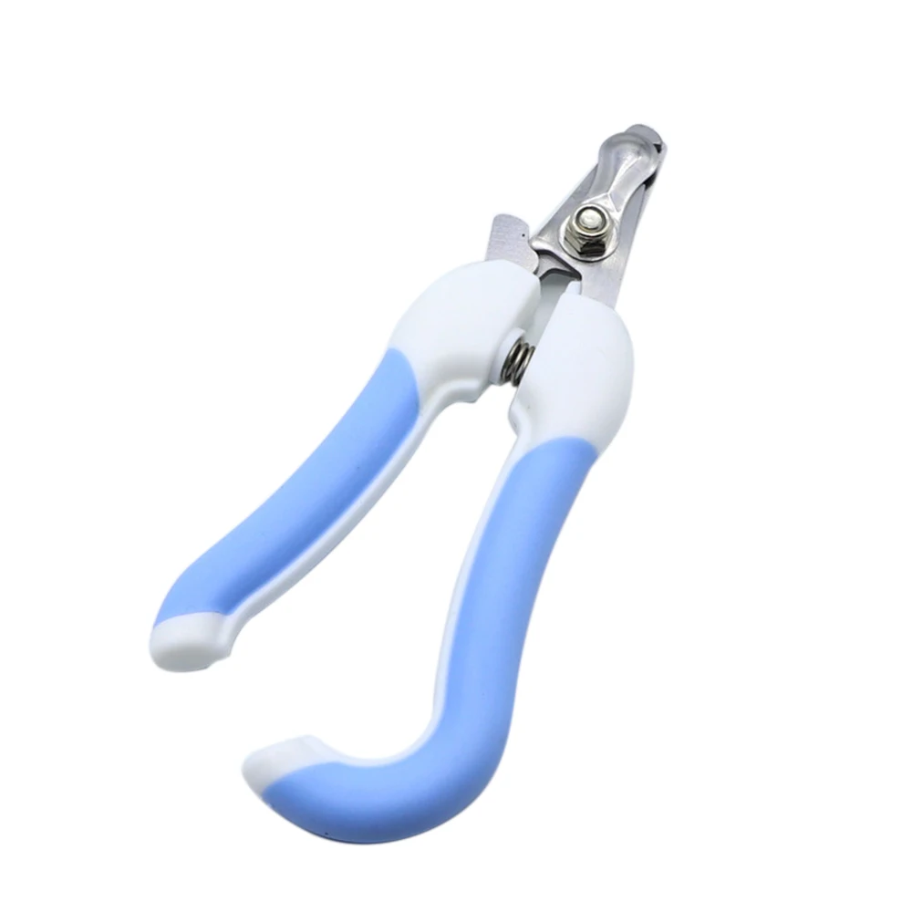 

Professional Pet Nail Clippers Dog Cat Stainless Steel Two-color Labor-Saving Nail Clippers Convenient Beauty Cleaning Supplies
