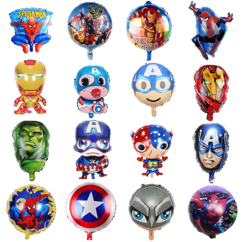 На тему Человека паука воздушный шар Marvel детские товары для вечеринок