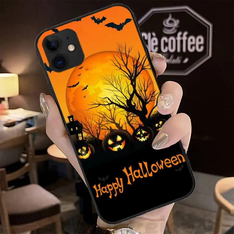 

Pumpkin Halloween Phone Case For iphone 5C 5 6 6s plus 7 8 SE 7 8 plus X XR XS MAX 11 Pro Max Cover
