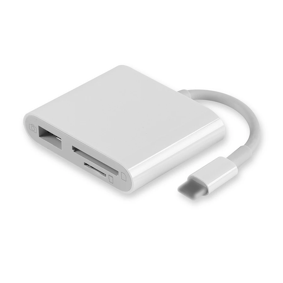 USB OTG адаптер 8 Pin к SD TF кардридер камеры поддержка iOS14 | Мобильные телефоны и