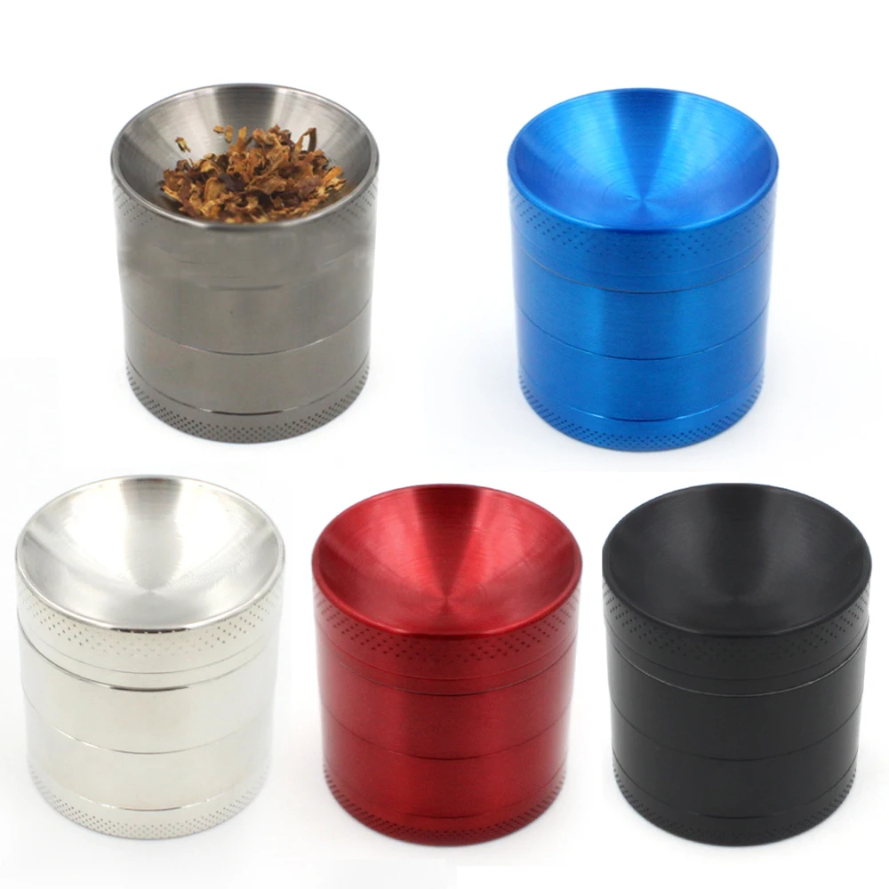 

10pcs Herb Grinder With Storage Function Smoking Smoke Accessories Tobacco Grinders 40mm Crusher Cigarette Cigar Pipe Tool