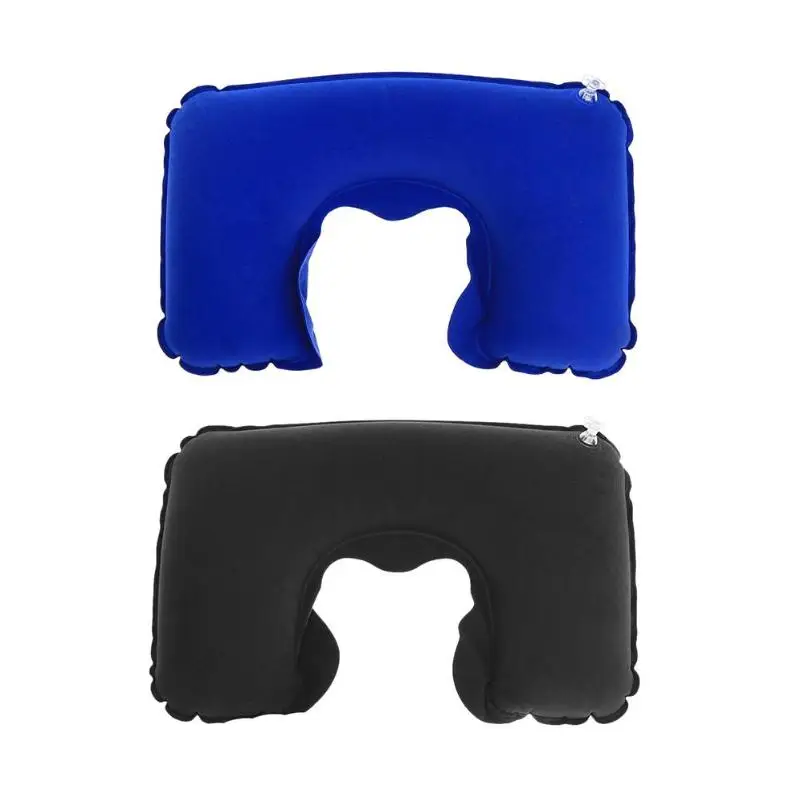 U-образная подушка для путешествий функциональная надувная шеи автомобиля обеда