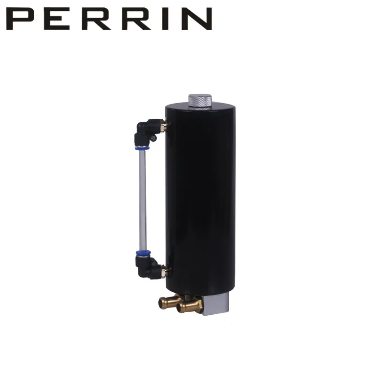 Универсальный 450 мл Алюминий гоночный масляный бак круглой может резервуар Turbo