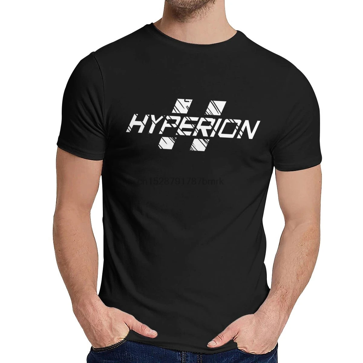 Футболка унисекс Hyperion borderland командная игра оружие хипстер 100% хлопок Горячая