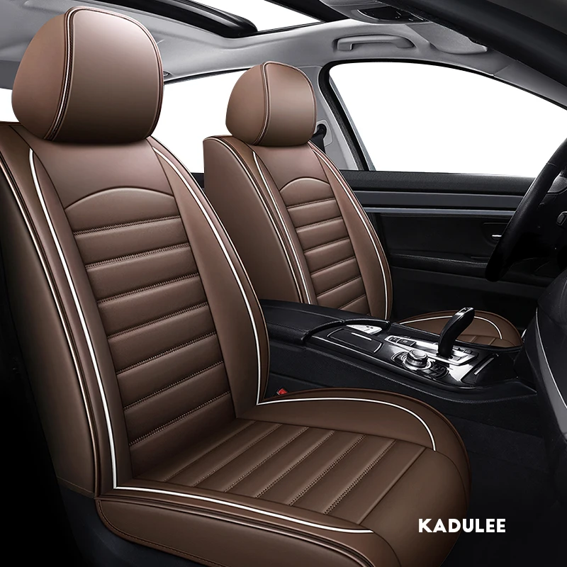 

KADULEE leather car seat covers for bmw e90e46e36 520 525 320 x3 f25 x5 e70 f10 f20 f15 f11 x1 x6 x4 e36 x2 all model seat cover