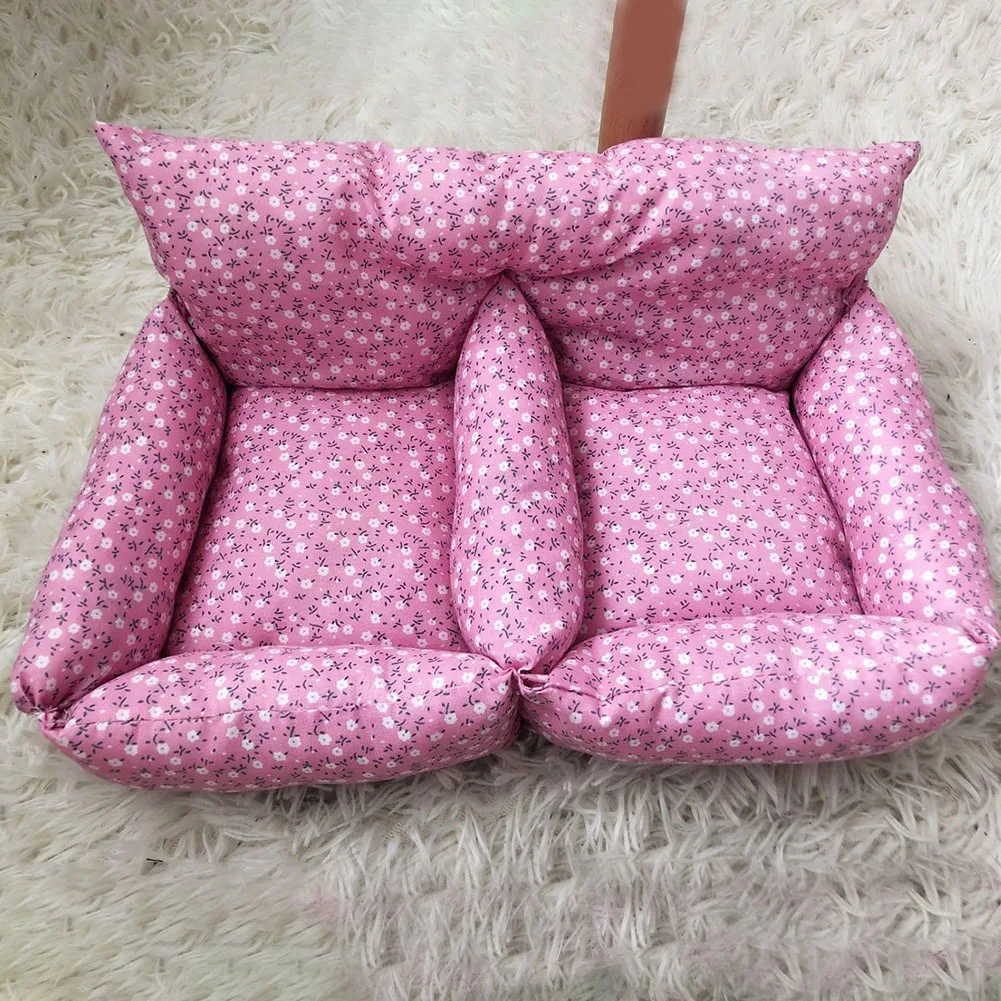 

Мягкий Многофункциональный хомяк, игрушка для сна, подарок, птица, диван для домашнего питомца, двухместная зимняя теплая кровать для кроли...