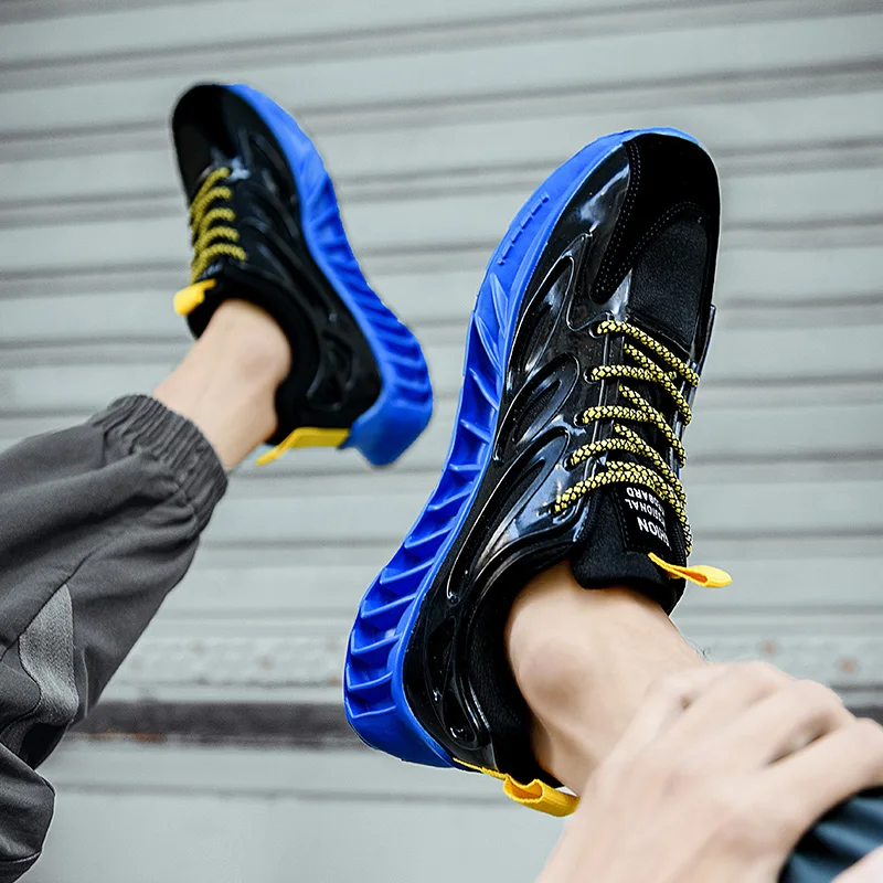 Кроссовки PARZIVAL Мужские дышащие Повседневная Удобная обувь для бега весна |