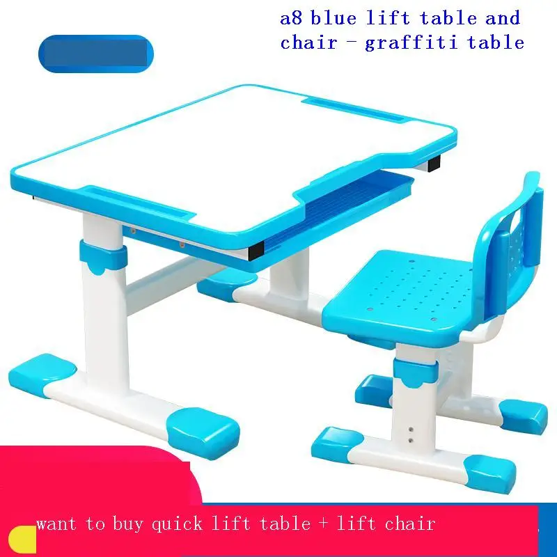

Avec Chaise Desk Children and Chair Tavolino Bambini Baby Adjustable Bureau Enfant Mesa Infantil Kinder Study Table for Kids
