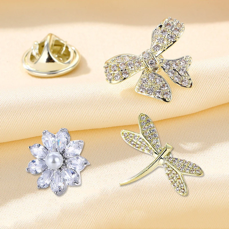 Женская Брошь с милыми булавками-бабочками модные аксессуары для платья пальто