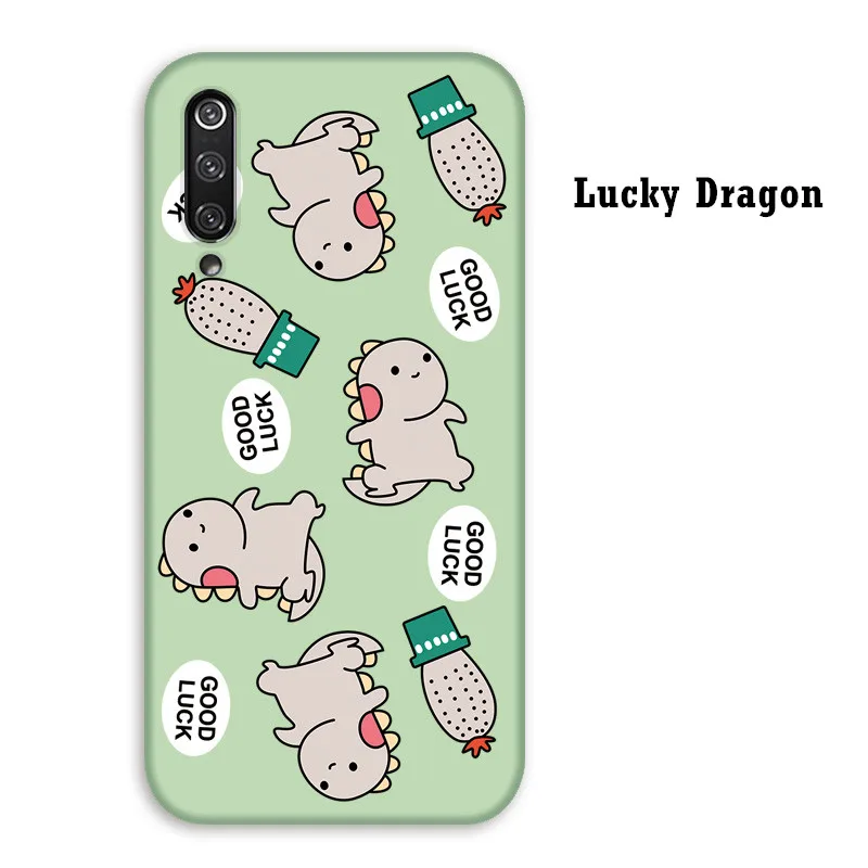 Lucky Dragon PDGB Живопись чехол для huawei Honor 8X 8C 9X 7X 7C 7A V20 V30 Pro 20 20s 9 10 Lite Play 3 Y6 Y7 Y9 с рисунком героев мультфильмов, крышка корпуса - Цвет: Lucky Dragon
