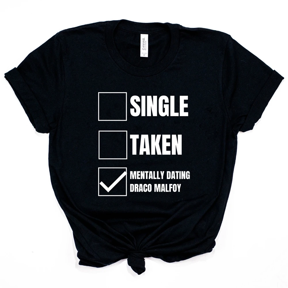 

Mentally Dating T-shirt Funny Shirt Cool Shirt Magic School Tee Tops TX5107