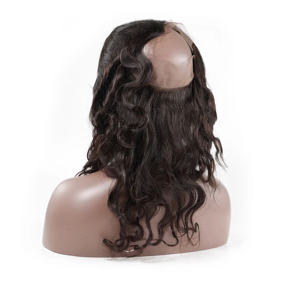 Кудрявые Макс волосы волнистые Remy пучок с закрытием бразильские 3 пряди 360