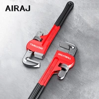 airaj 81012 inch pipe wrench industrial heavy duty pipe pliers adjustable anti corrosion rust and plumbing wrench repair tools